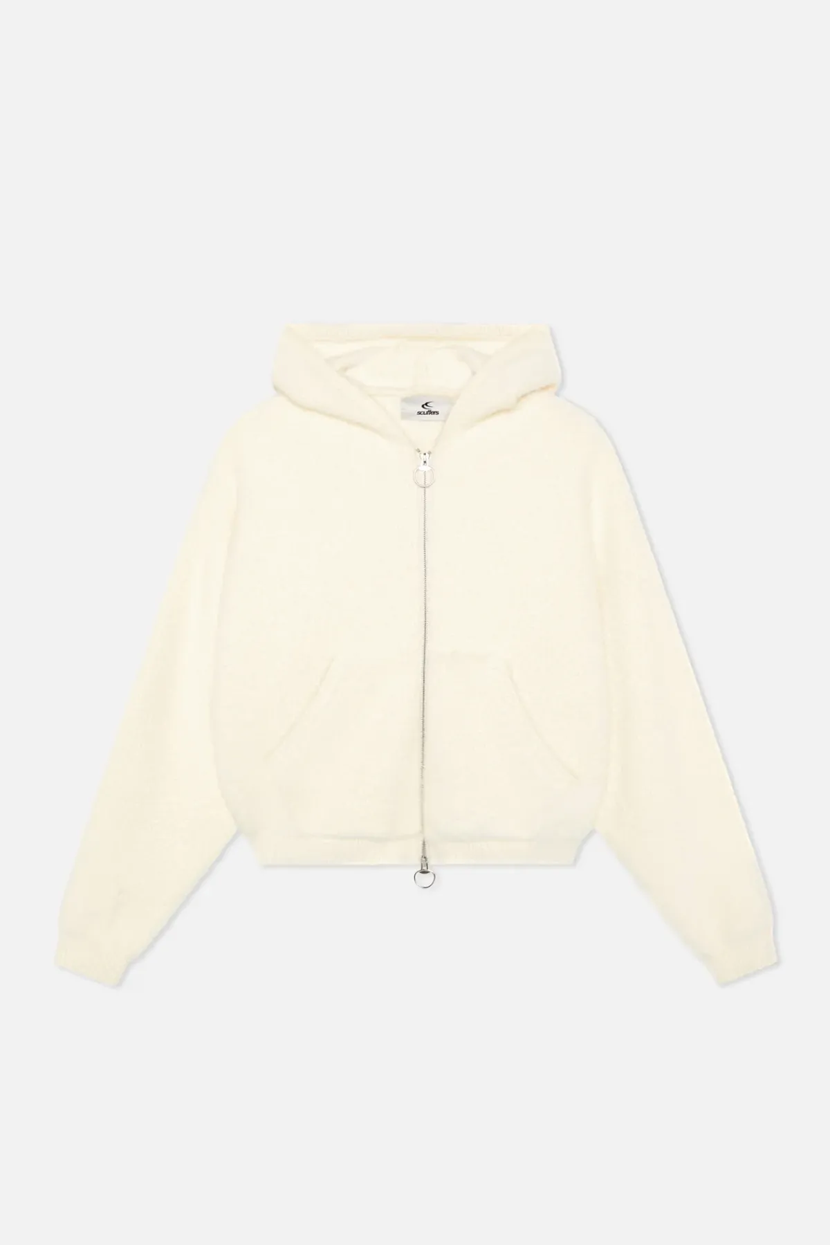 Scuffers Knitwear^Venice Ecru Knit Zipper