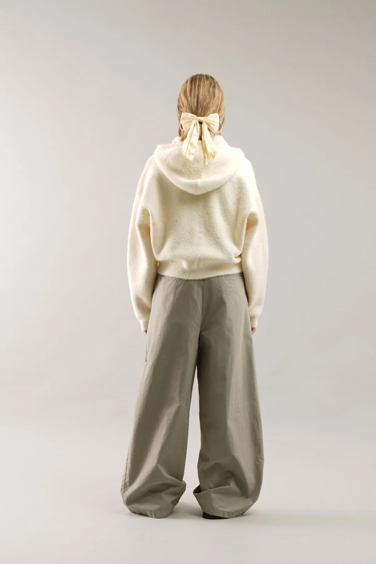 Scuffers Knitwear^Venice Ecru Knit Zipper