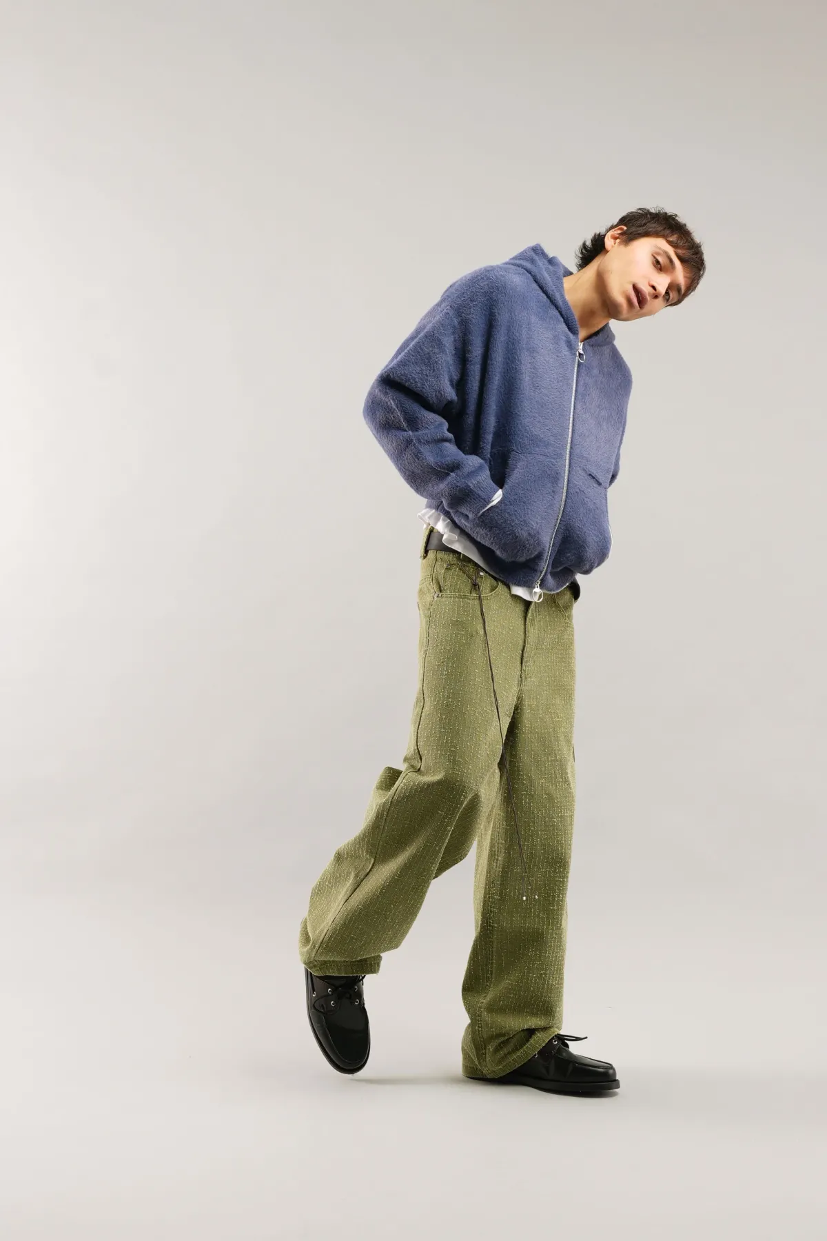Scuffers Knitwear^Venice Navy Knit Zipper