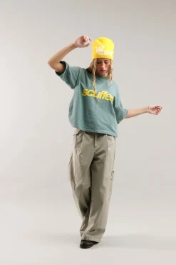 Scuffers Beanies^With Love Yellow Beanie