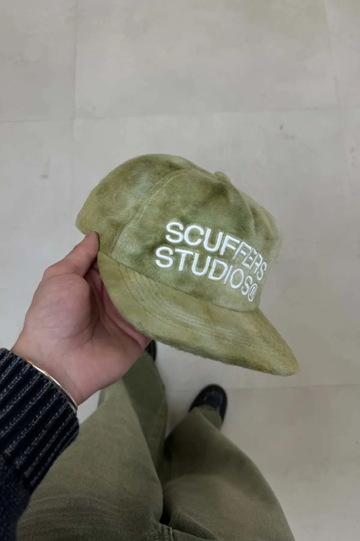 Scuffers Caps^Worldwide Green&Blue Cap