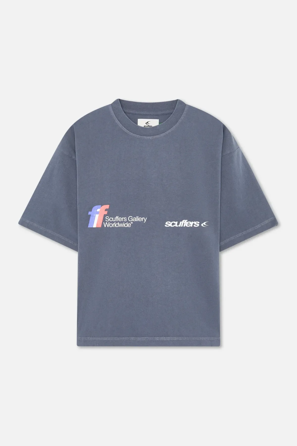 Scuffers T-shirts^Worldwide Navy T-Shirt