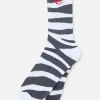 Scuffers Socks^Zebra Print Socks