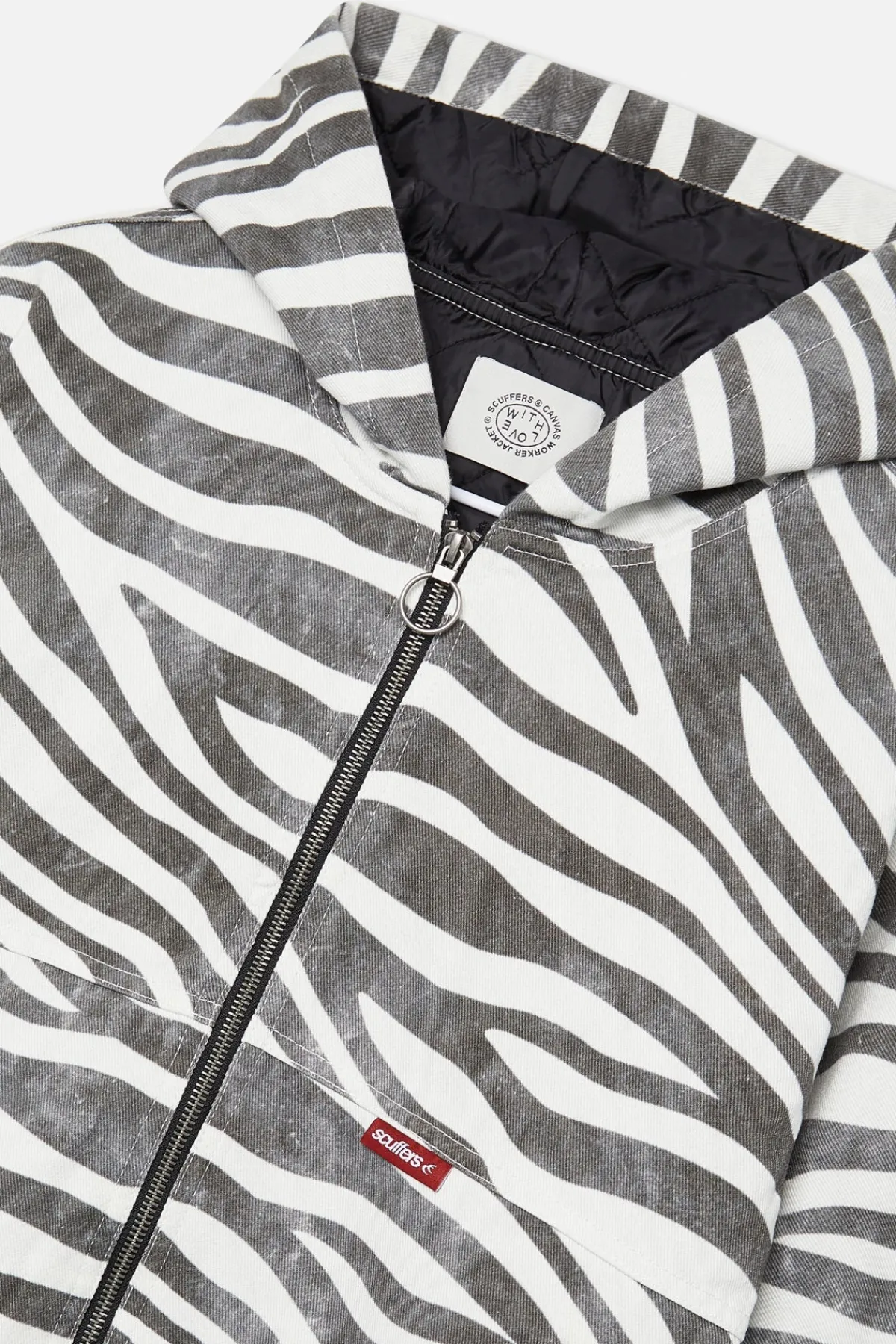 Scuffers Outerwear^Zebra Print Work Jacket